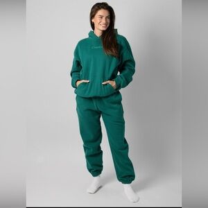 Comfrt Signature Hoodies and Sweatpants in Teal for Adults